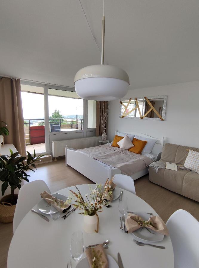 Pools, Sauna Und Balkon Mit Panoramablick Sankt Englmar Exterior photo