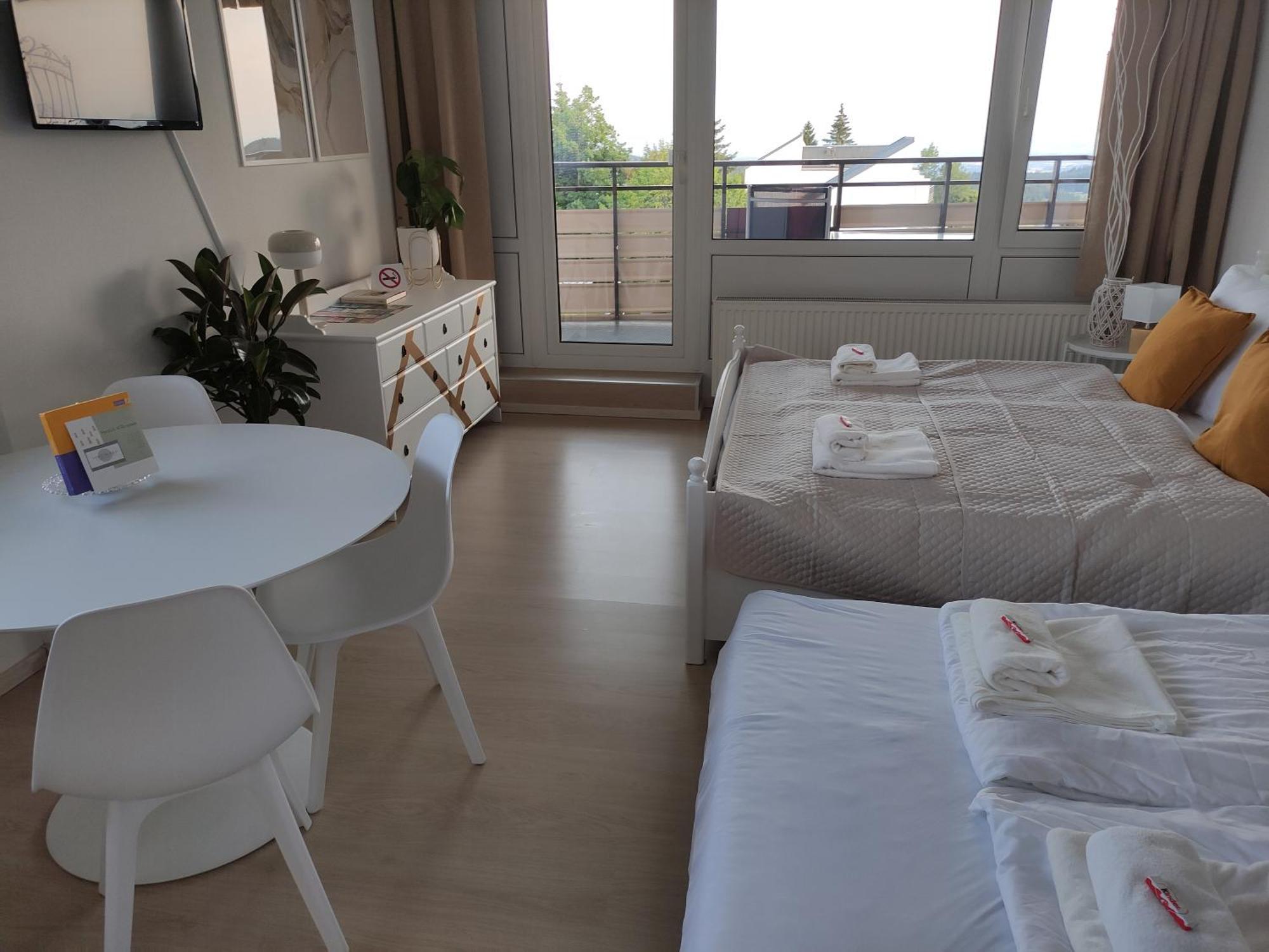 Pools, Sauna Und Balkon Mit Panoramablick Sankt Englmar Exterior photo