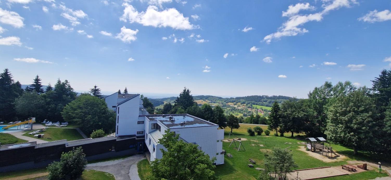 Pools, Sauna Und Balkon Mit Panoramablick Sankt Englmar Exterior photo